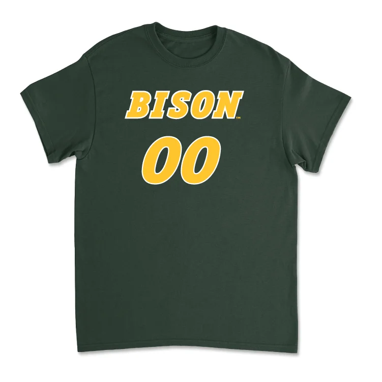 Men's basketball T-shirts stylish -Green Men's Basketball Player Tee - Noah Feddersen