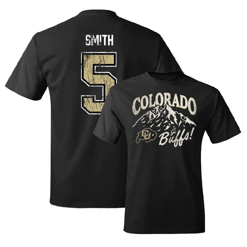 Men's basketball T-shirts moisture-wicking -Men's Basketball Black Mountain Tee - RJ Smith Jr.