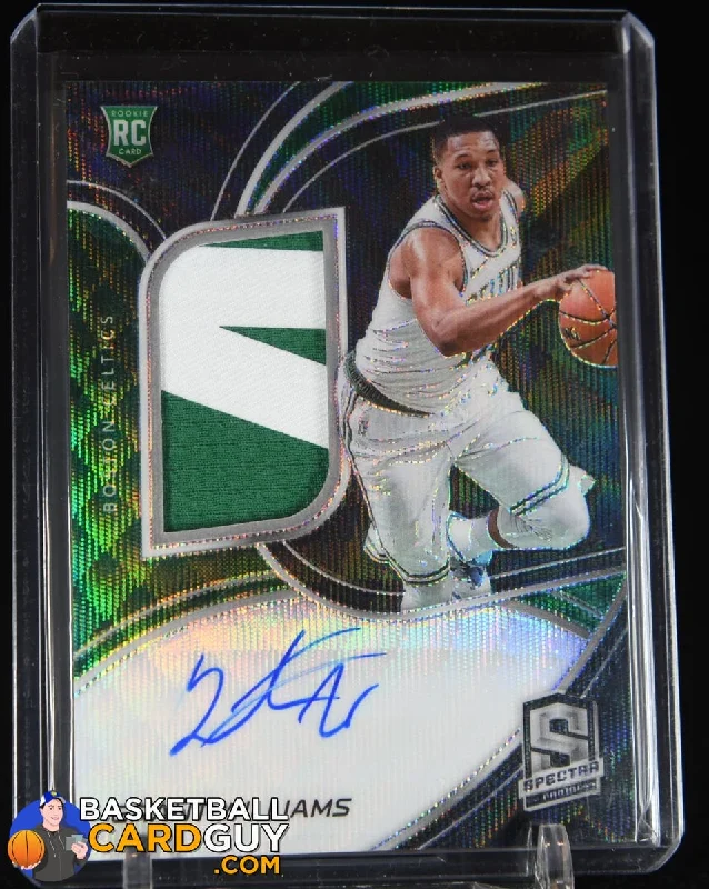 Basketball jerseys modern-pro -Grant Williams 2019-20 Panini Spectra Rookie Jersey Autographs Wave #182 #/39