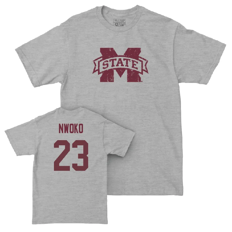 Men's basketball T-shirts ventilated -Sport Grey Men's Basketball Classic Tee  - Michael Nwoko