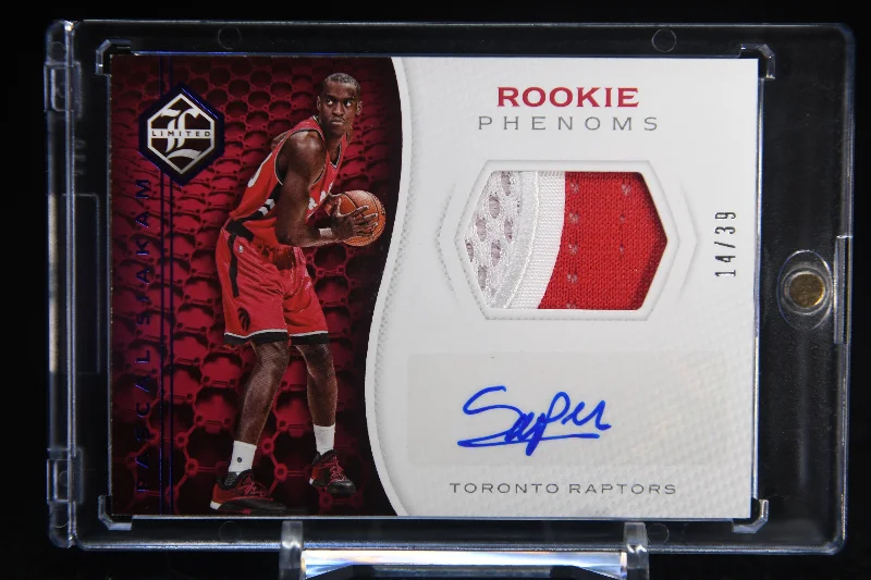 Basketball jerseys player-name -Pascal Siakam 2016-17 Limited Rookie Phenoms Jersey Autographs Prime #33 #/39