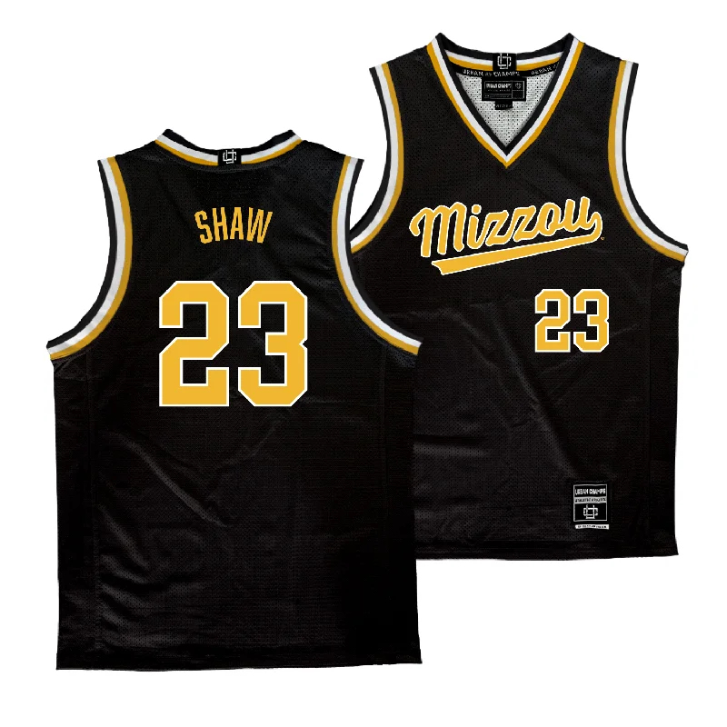 Basketball jerseys fan -Mizzou Men's Basketball Black Jersey  - Aidan Shaw