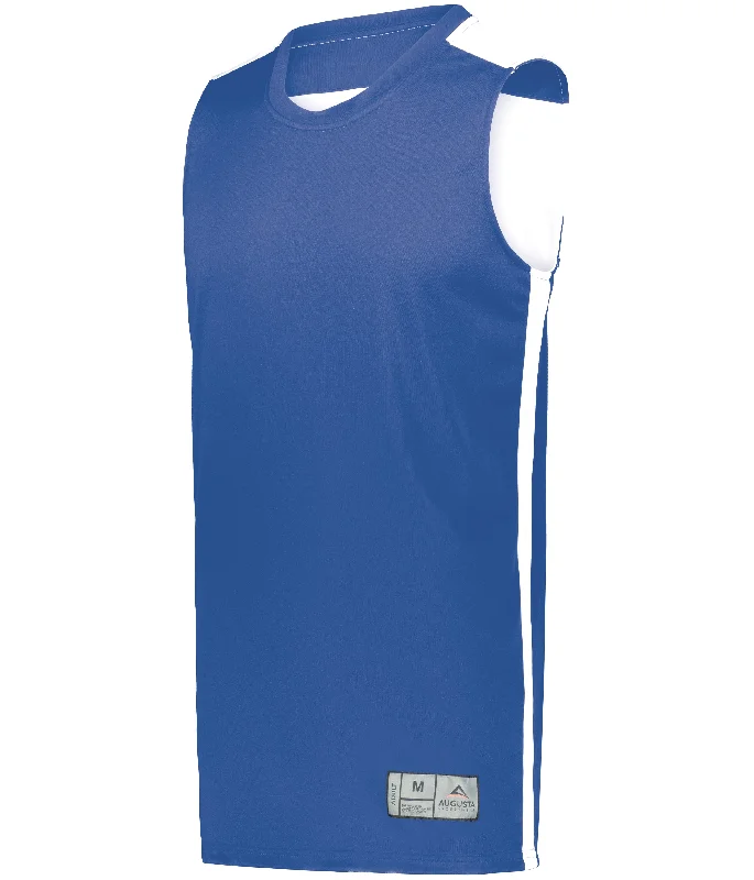 Basketball jerseys sustainable -Augusta Swish Reversible Basketball Jersey